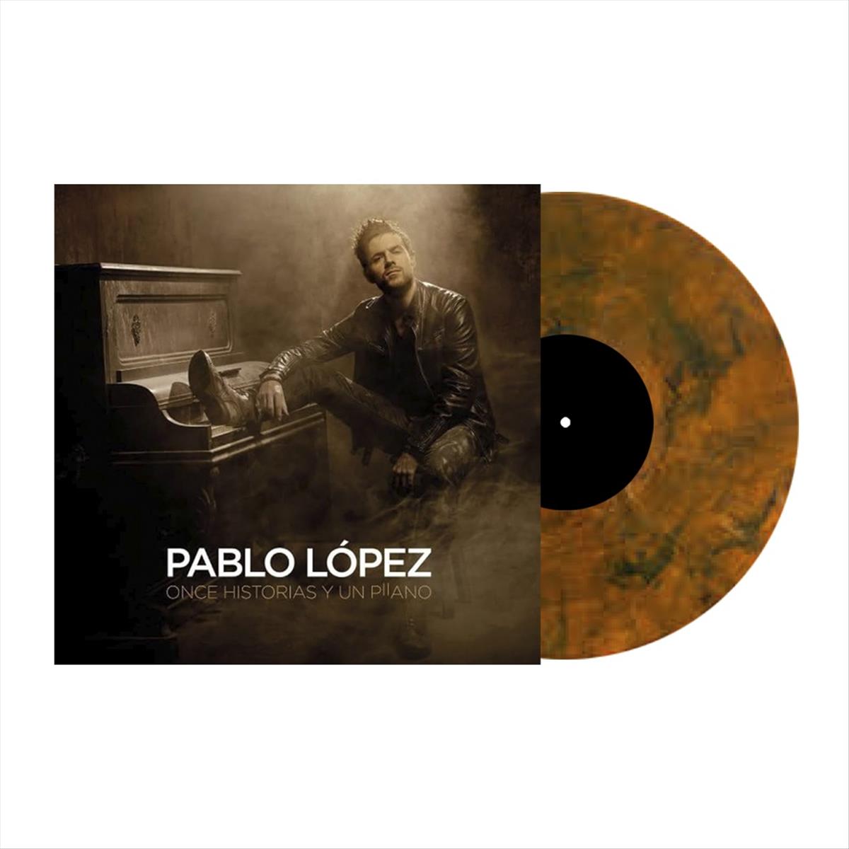 Once Historias y un Piano - Vinilo (Edición Color Marmolado Ojo de Tigre)