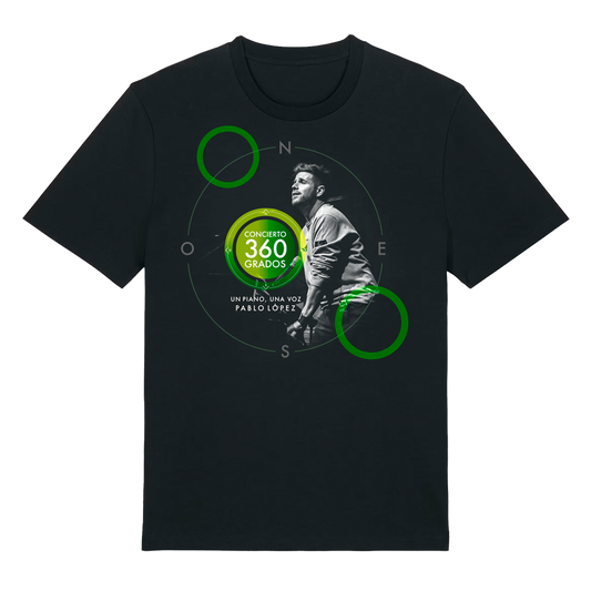 Camiseta Negra Tour 360º