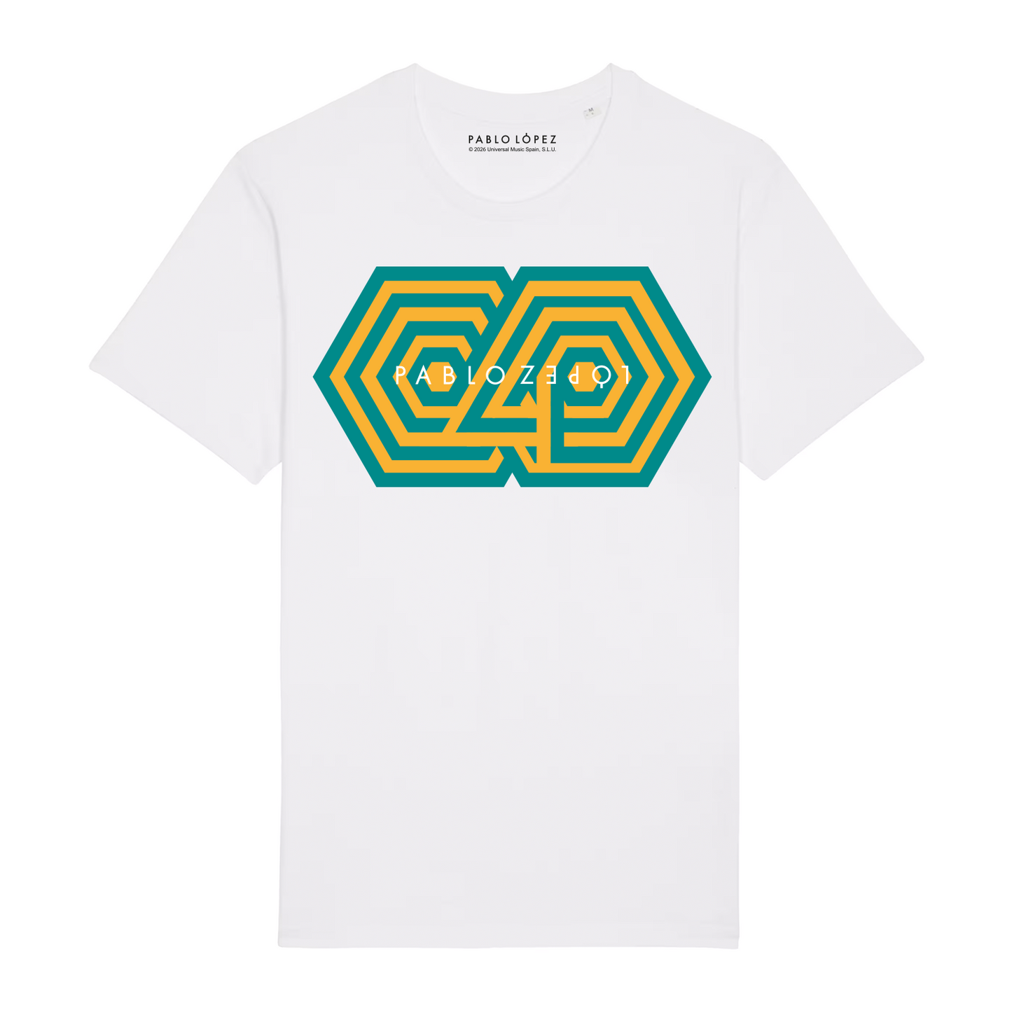Camiseta blanca "El Cuatro"