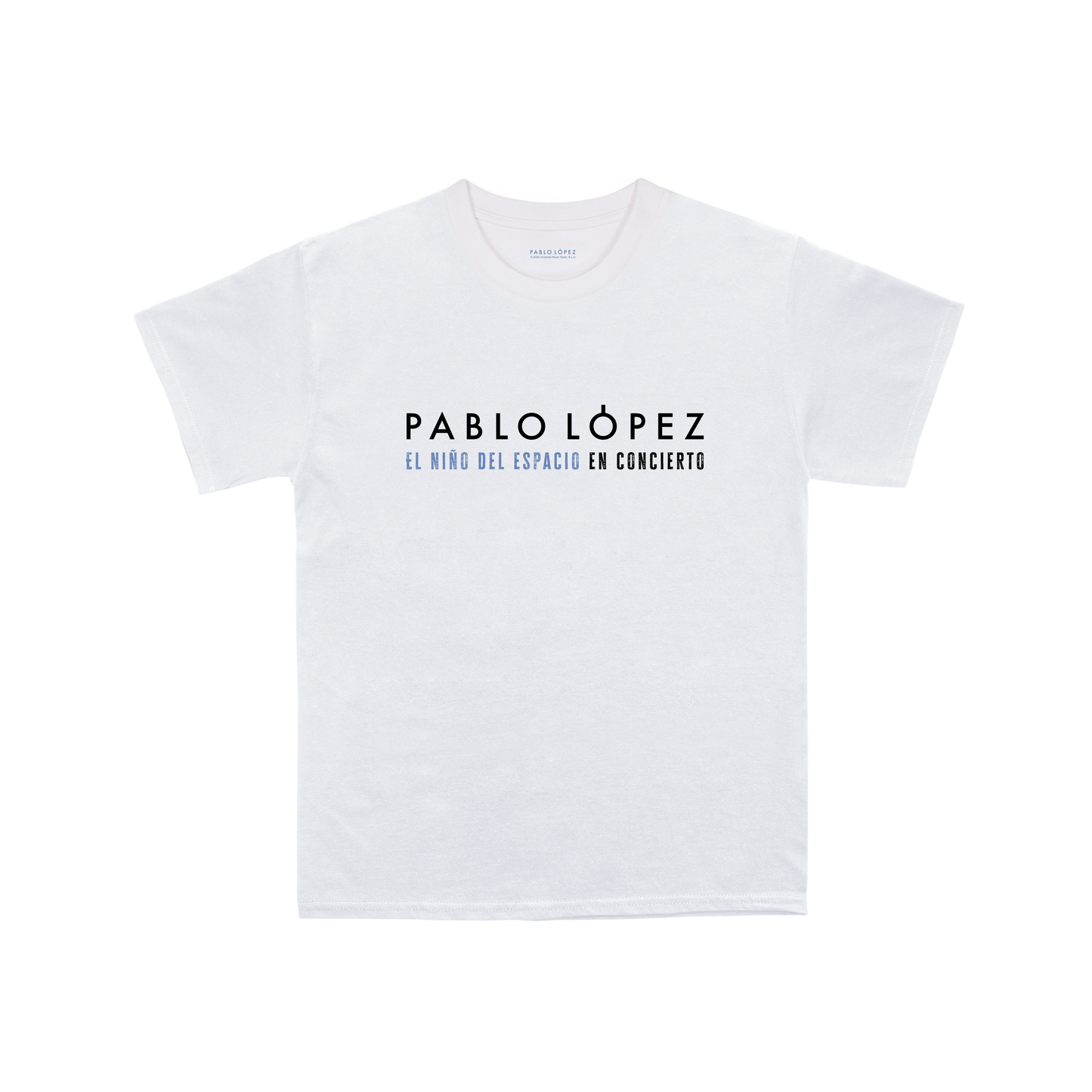 Camiseta Oficial "El Niño del Espacio En Concierto"